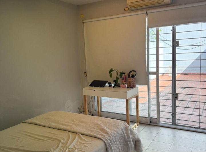Departamento con patio en Abasto-  Apto profesional - Cochera - Alquiler temporario - 5