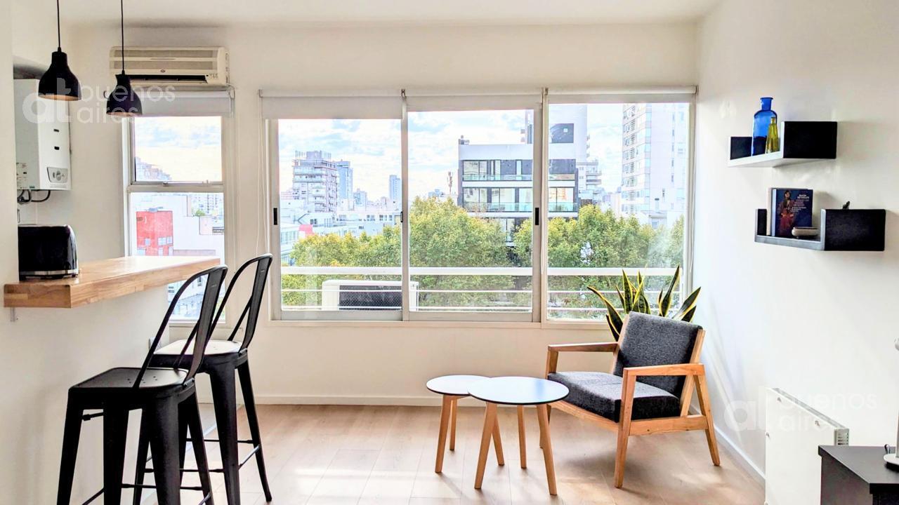 Departamento con amenities en Belgrano en alquiler temporario.