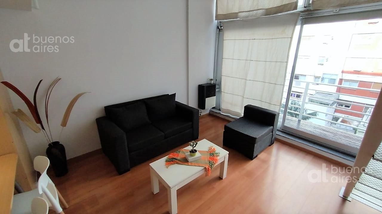 Departamento 2 ambientes con balcón alquiler temporario Palermo Hollywood