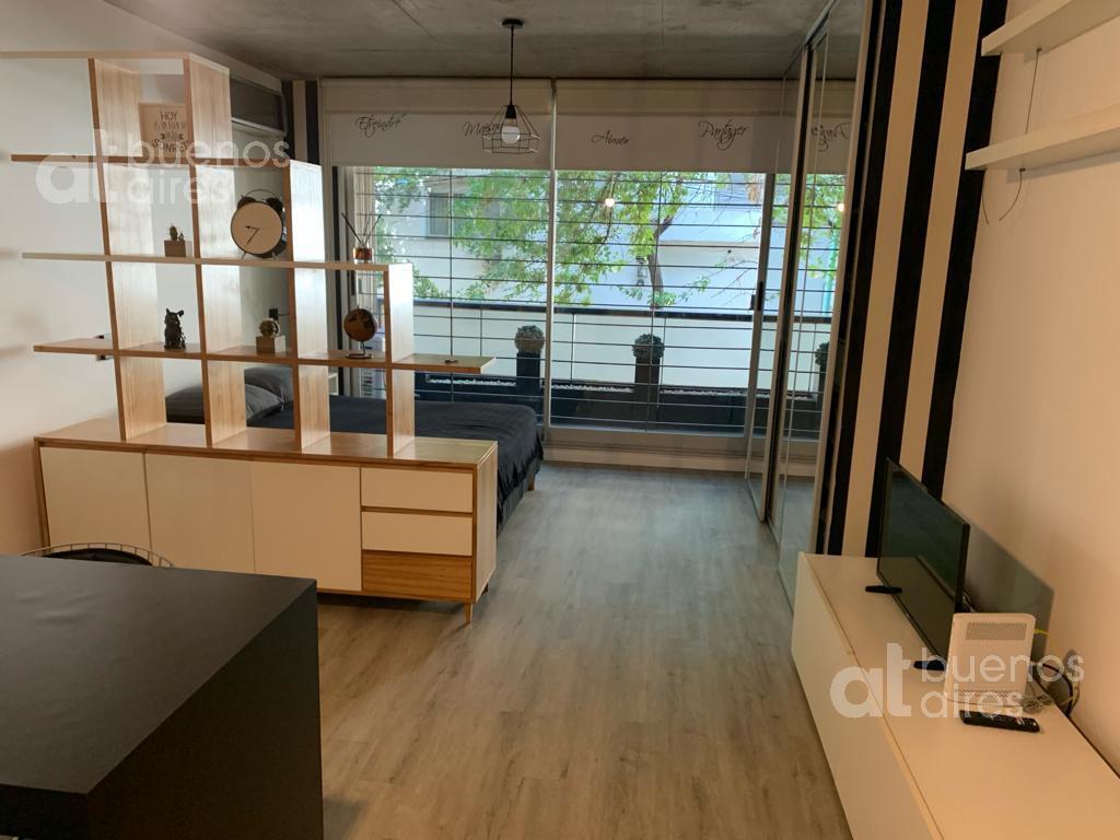 Departamento monoambiente con balcón en Monserrat para alquiler temporario