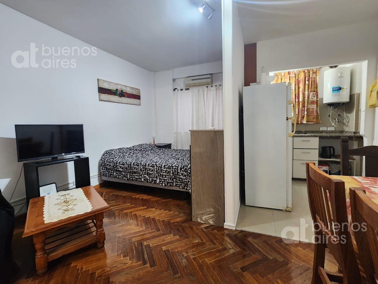 Departamento monoambiente amoblado para alquiler temporario en San Telmo.