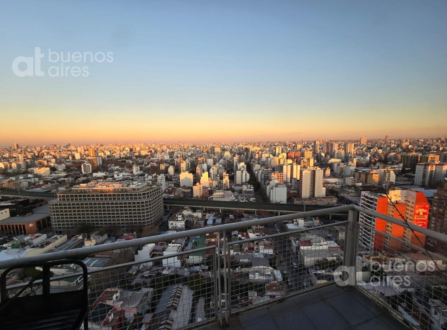 Departamento 3 ambientes con balcón y AMENITIES en Villa Crespo en Alquiler temporario