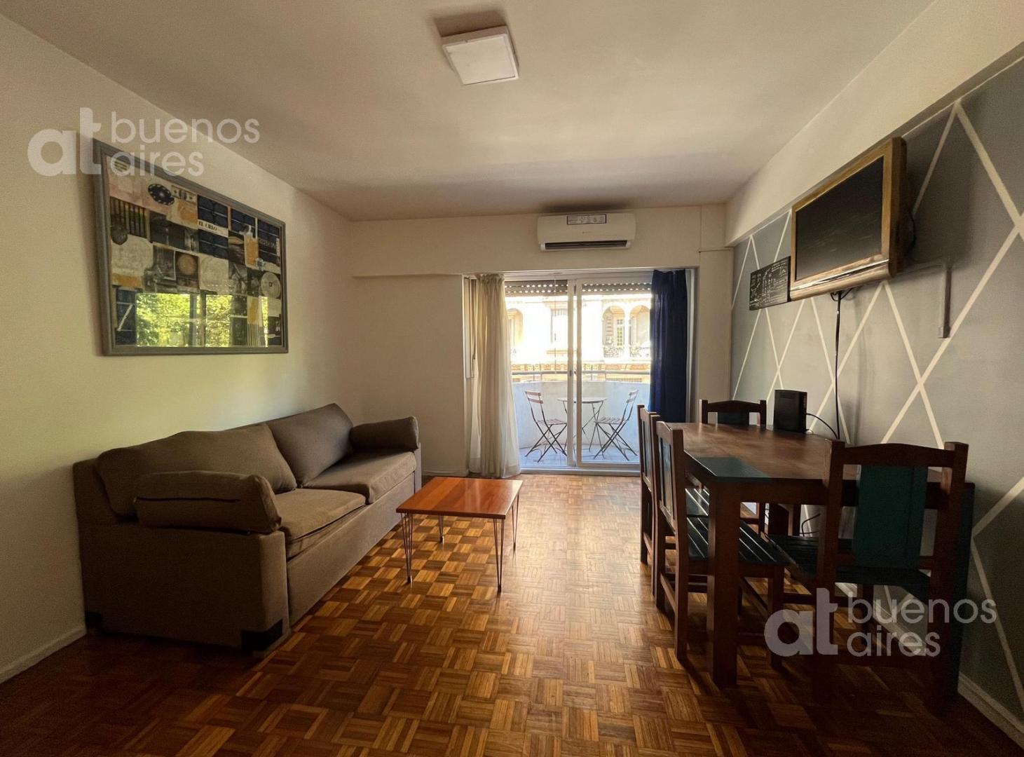Deparamento dos ambientes en San Nicolás con Balcón