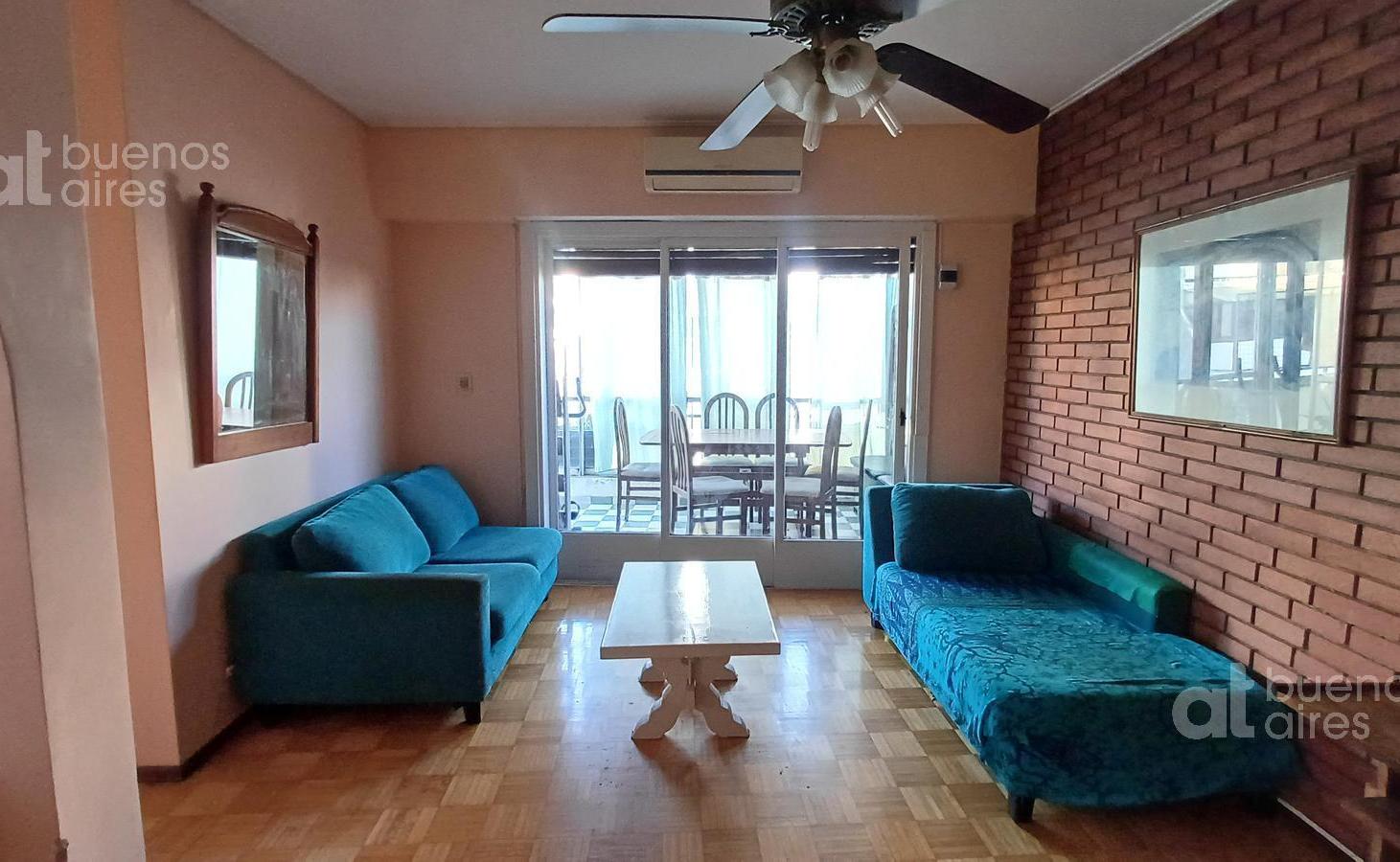 Departamento 3 ambientes con balcón en Caballito en alquiler temporario