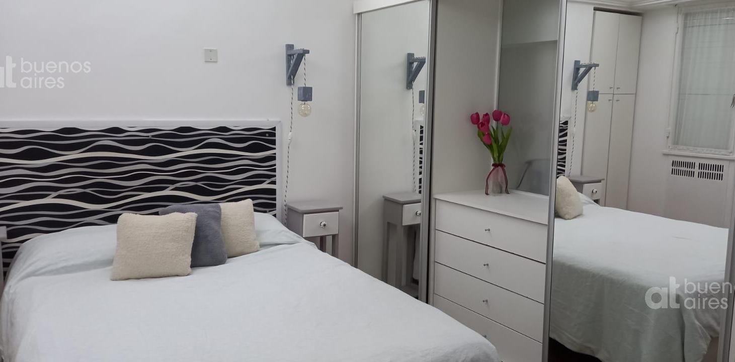 Departamento 2 ambientes amoblado en Recoleta en alquiler temporario