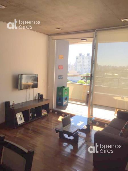 Departamento 2 ambientes con balcón y amenities en alquiler temporario Chacarita
