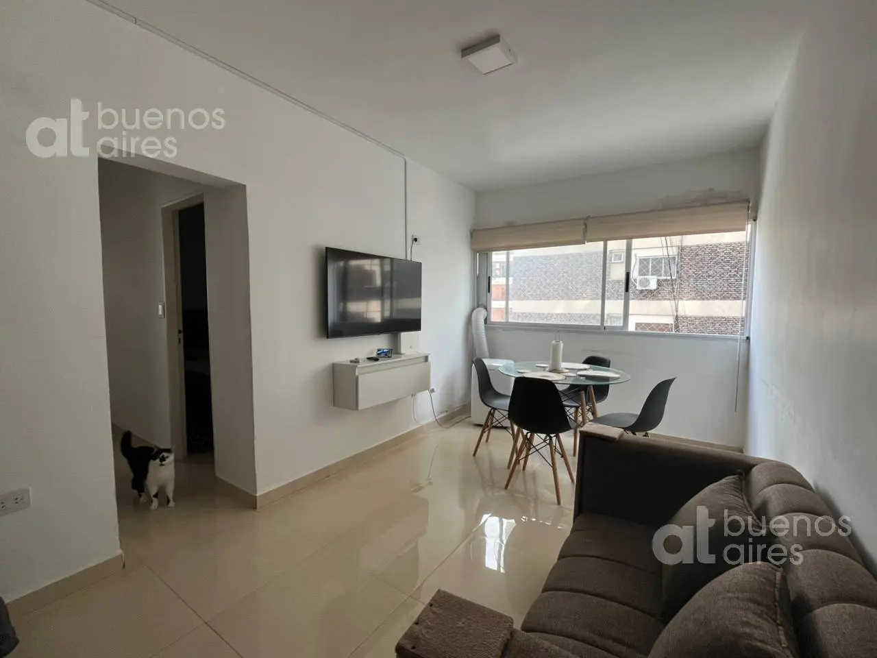 Departamento tres ambientes SIN MUEBLES Alquiler Temporal CABALLITO 2