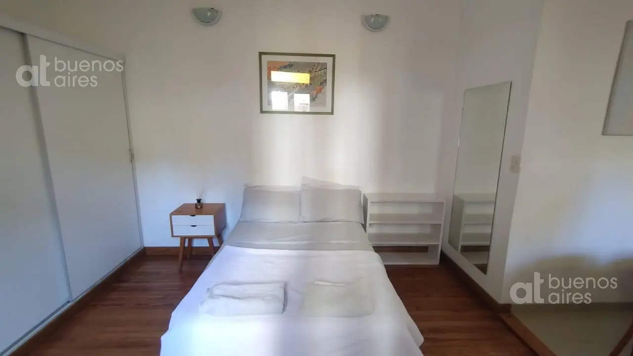 Departamento con balcón en alquiler temporario. 5