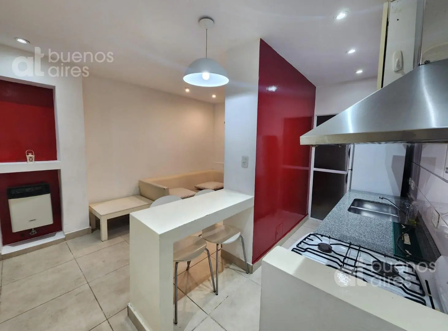 Departamento dos ambientes en Recoleta para alquiler temporario 2