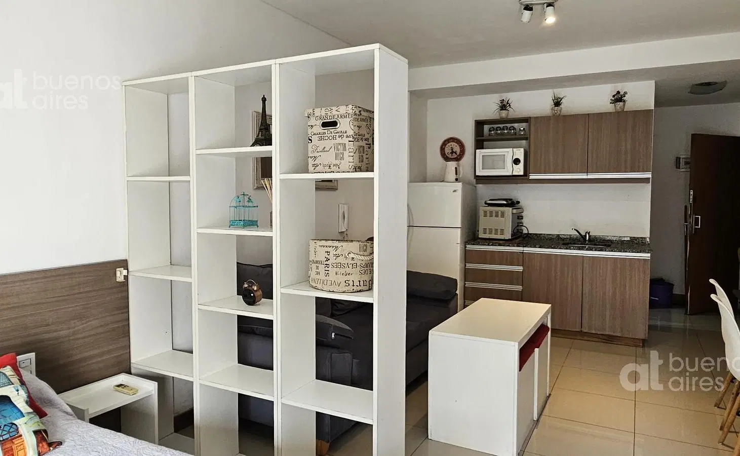 Departamento Monoambiente amoblado en Palermo. Alquiler temporario 3