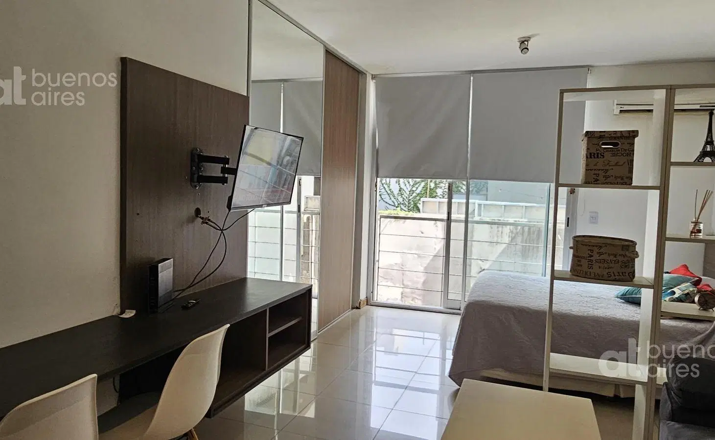 Departamento Monoambiente amoblado en Palermo. Alquiler temporario 4