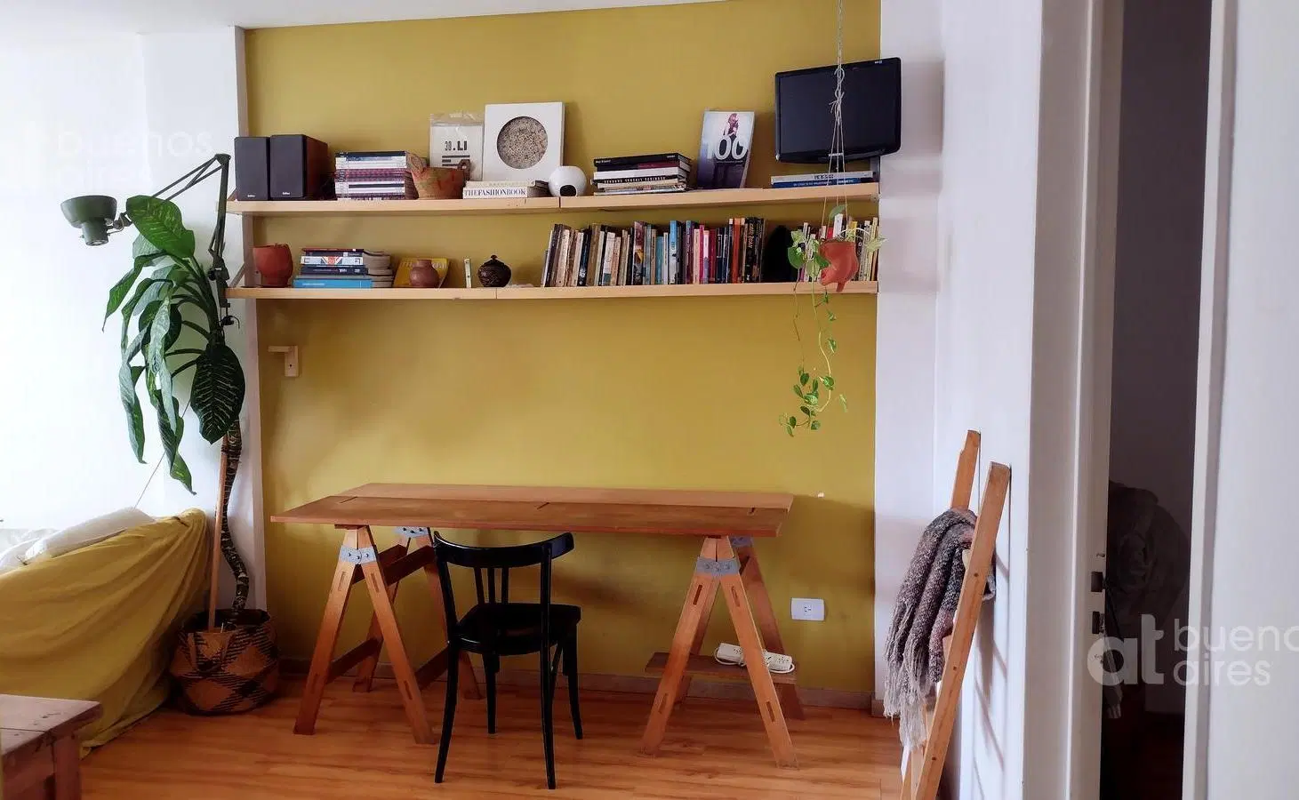 Departamento 2 ambientes con balcón en Almagro en alquiler temporario 1