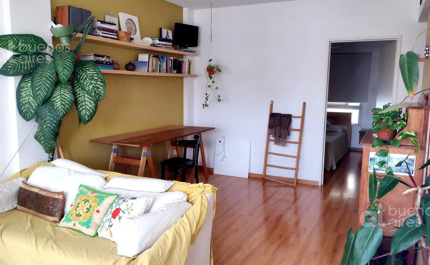 Departamento 2 ambientes con balcón en Almagro en alquiler temporario 5