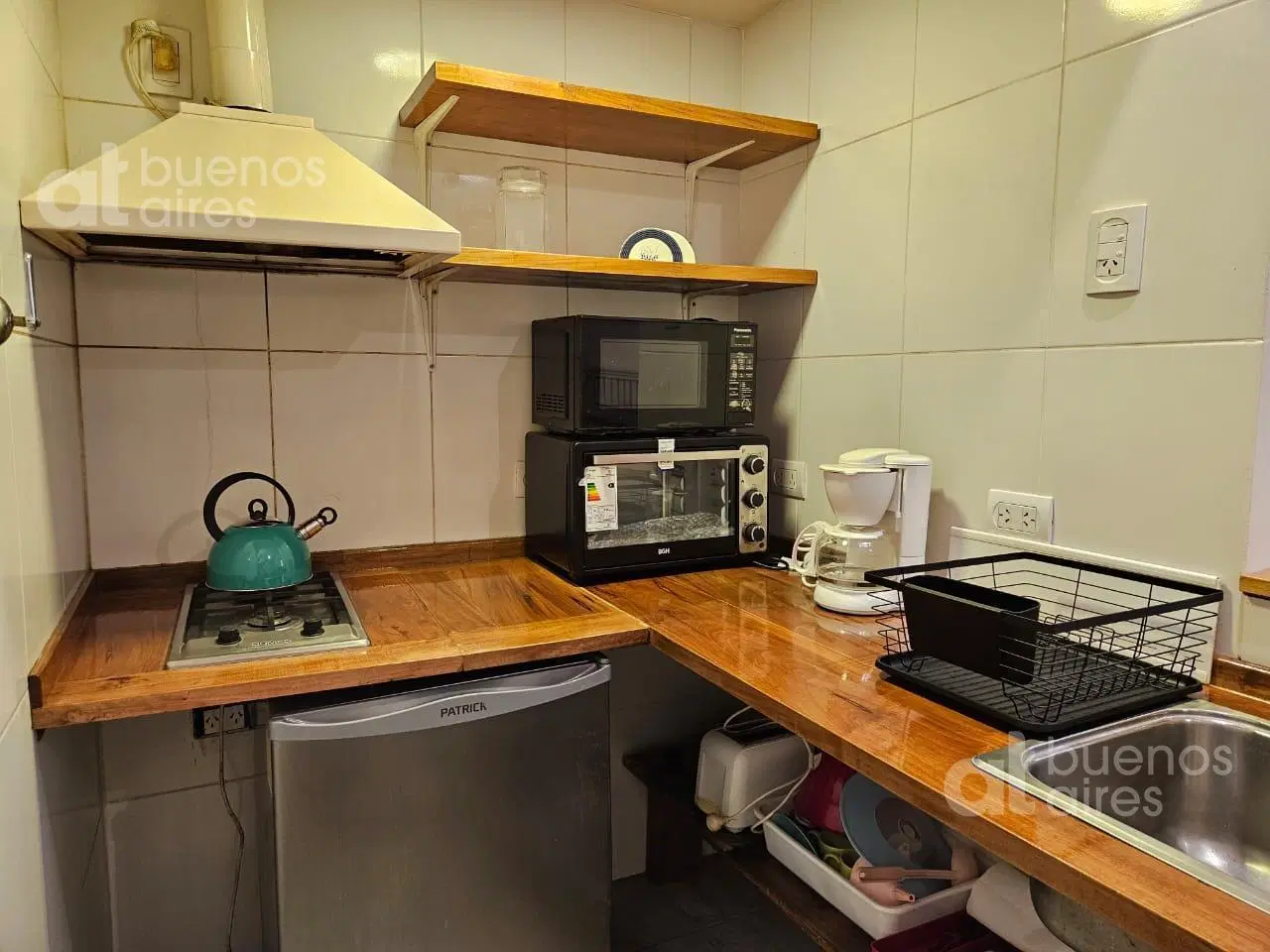 Departamento de 2 Ambientes con patio en San Telmo en Alquiler Temporario 5