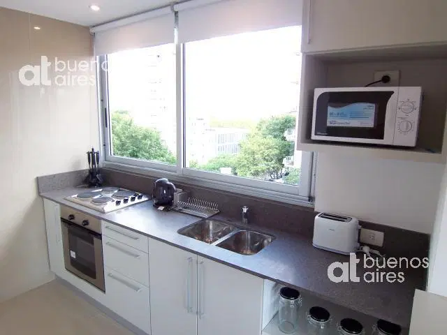 Departamento 2 ambientes con balcón y amenities en alquiler temporario en Palermo Hollywood 1