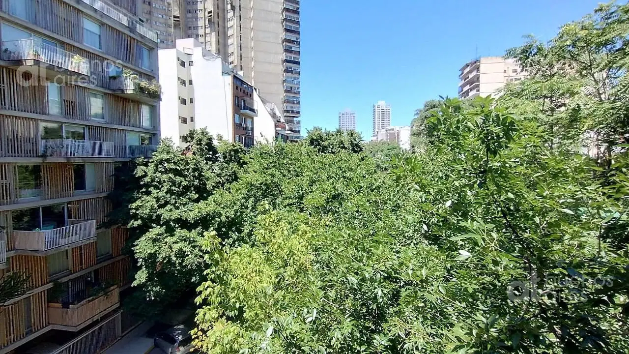 Departamento 2 ambientes con balcon y amenities en Las Cañitas en alquiler temporario 1