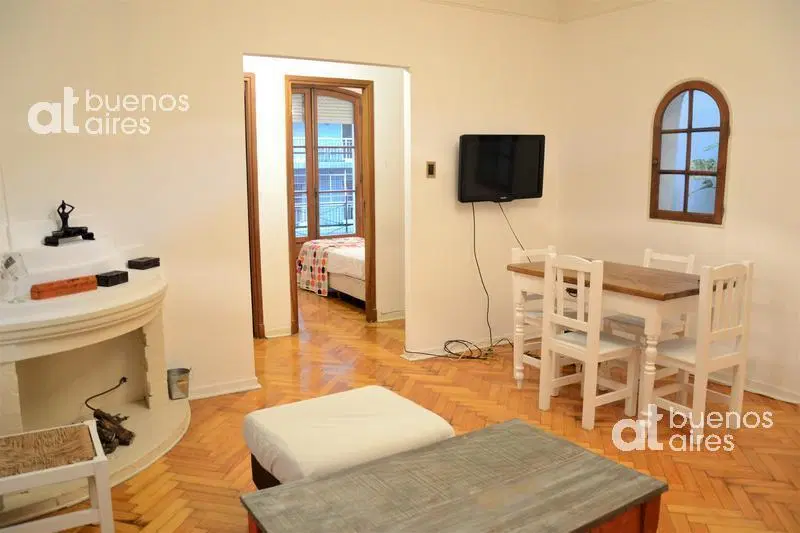 Departamento 3 ambientes con balcón en Alquiler temporario en Belgrano 4