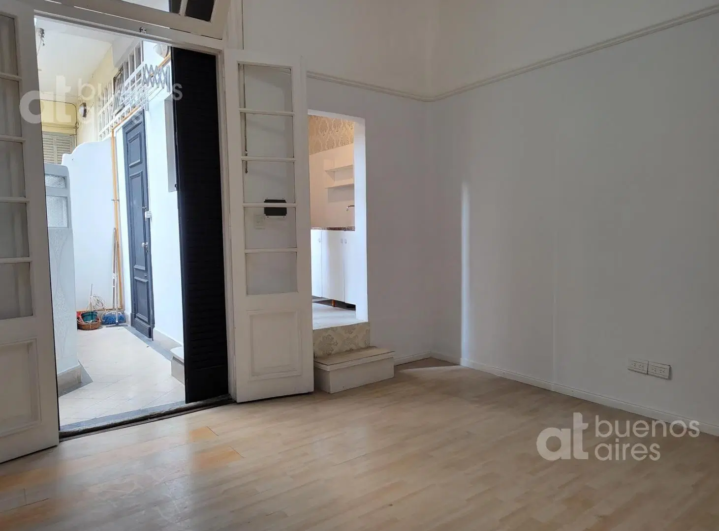 Departamento alquiler recoleta 2 ambientes ph 1