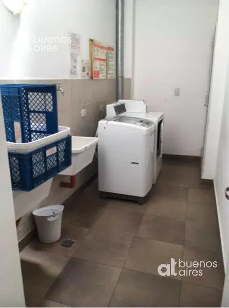 Departamento monoambiente en Villa Crespo con balcón con amenities en alquiler temporario. 4