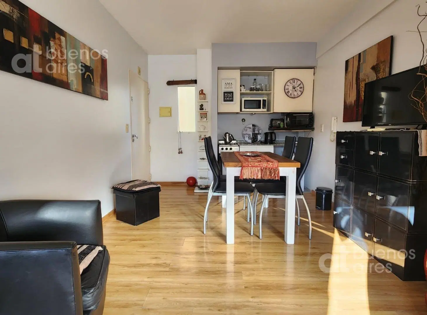 Departamento monoambiente en Boedo para alquiler temporario 3