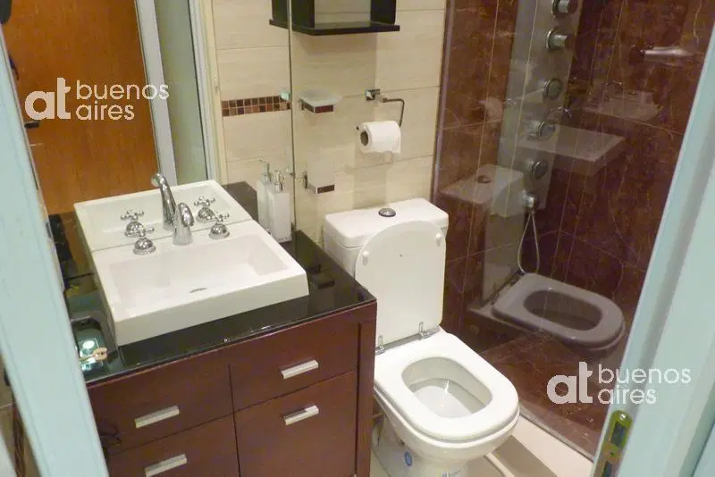 Departamento 1 ambiente con amenities en alquiler temporario en Almagro 4