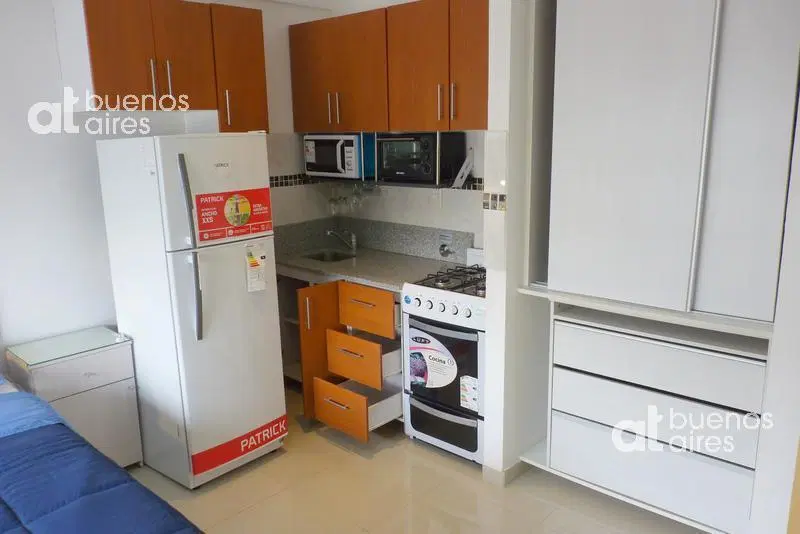 Departamento 1 ambiente con amenities en alquiler temporario en Almagro 5