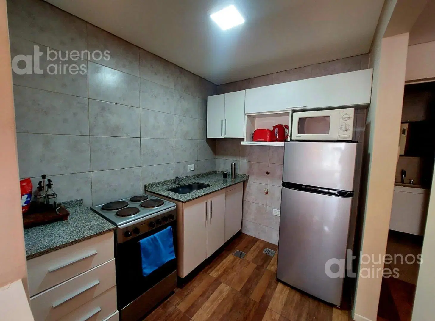 Monoambiente con balcon en Villa Urquiza en alquiler temporario 5
