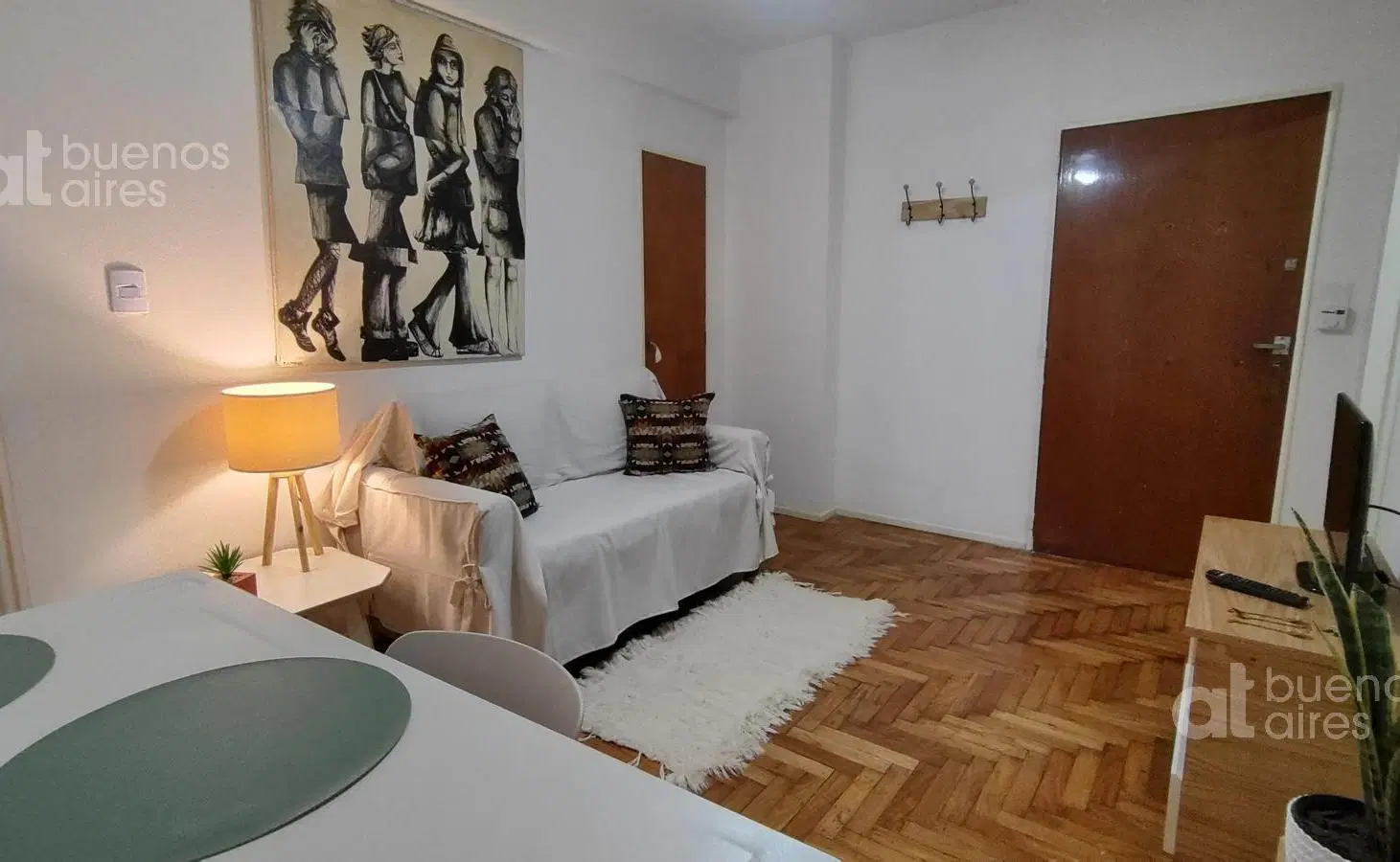 Departamento alquiler temporario Palermo 2 ambientes 1