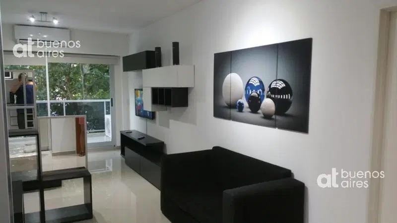 Departamento monoambiente con balcón y amenities Palermo Hollywood Alquiler temporario 1