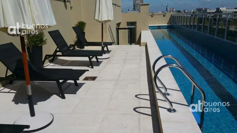 Departamento monoambiente con balcón y amenities Palermo Hollywood Alquiler temporario 2