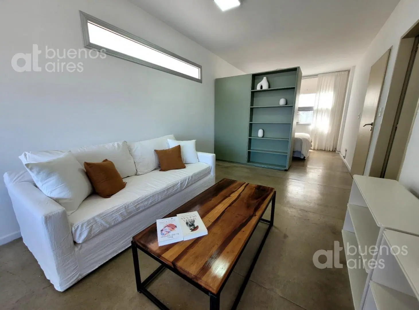 Departamento monoambiente dividido con pileta en Palermo Hollywood en alquiler temporario 3