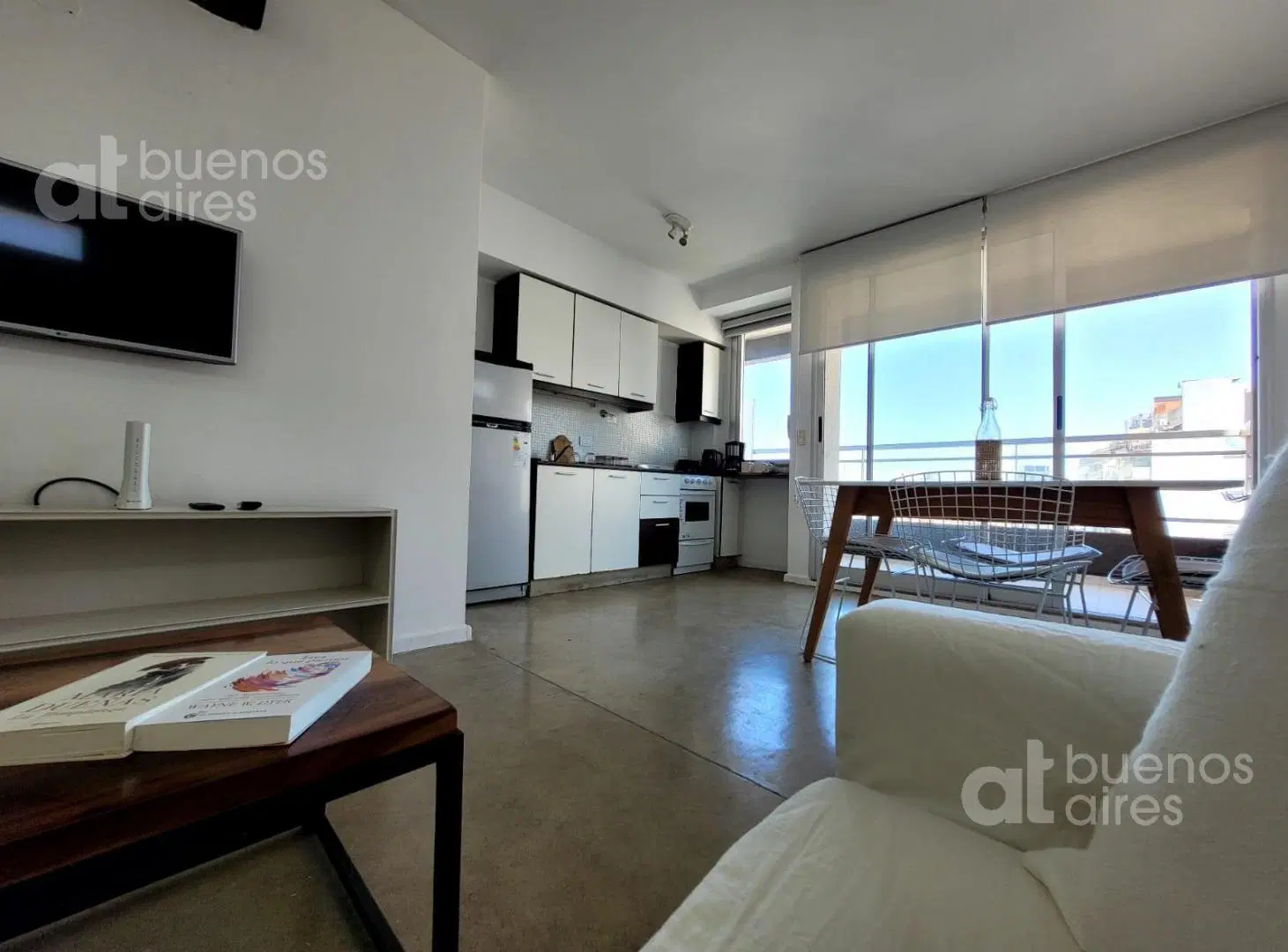 Departamento monoambiente dividido con pileta en Palermo Hollywood en alquiler temporario 5