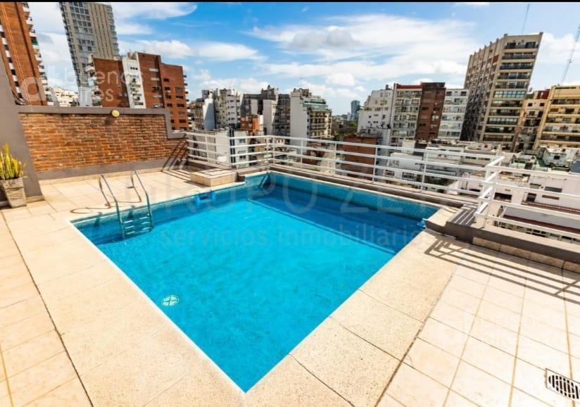 Departamento dos ambientes en Cañitas para alquiler temporario