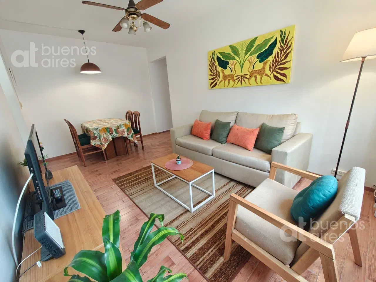 Departamento 3 amb Impecable en Villa Crespo. Alquiler temporario. 2
