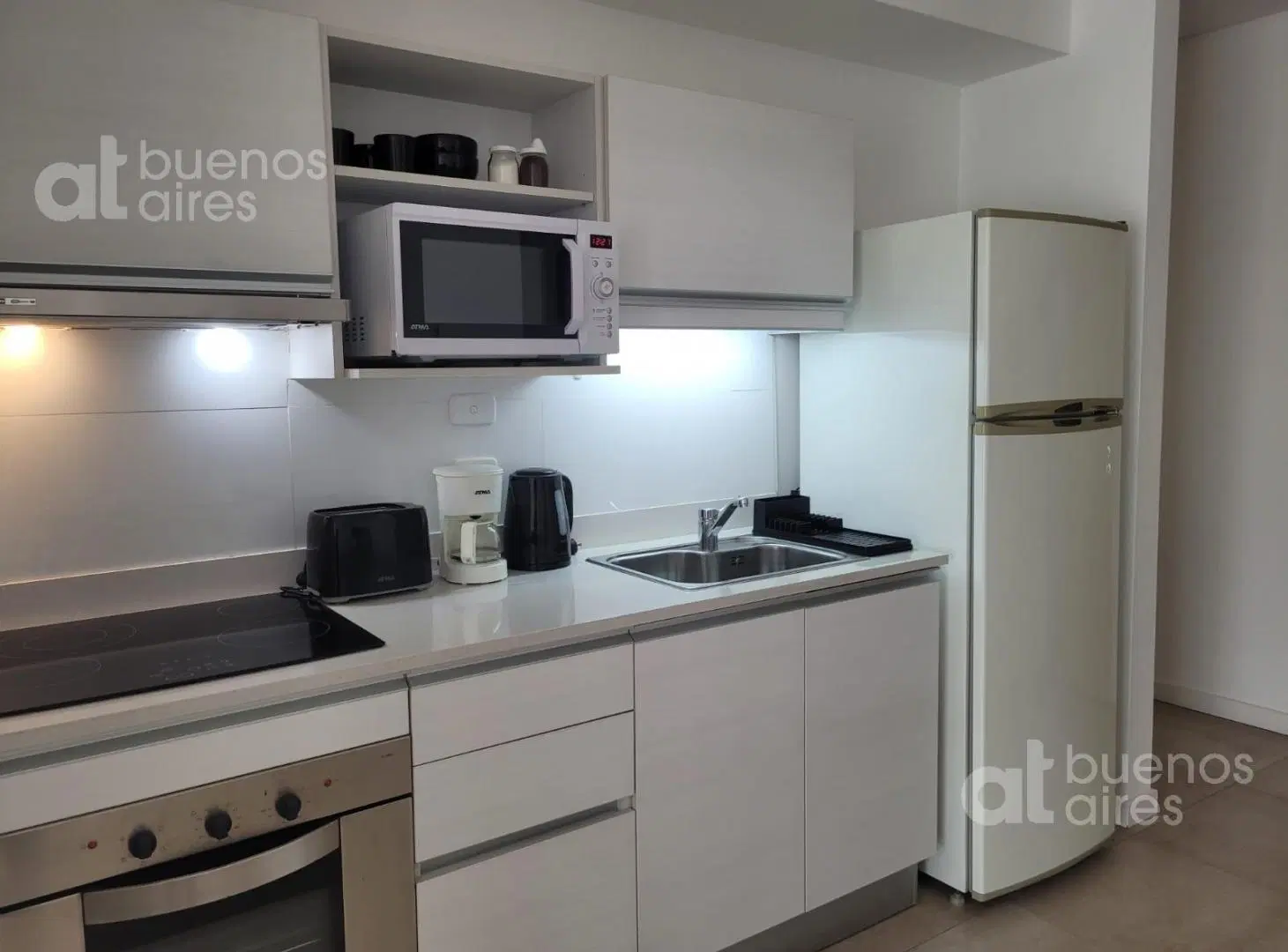 Dos ambientes en Alquiler Temporal Palermo FULL AMENITIES 3