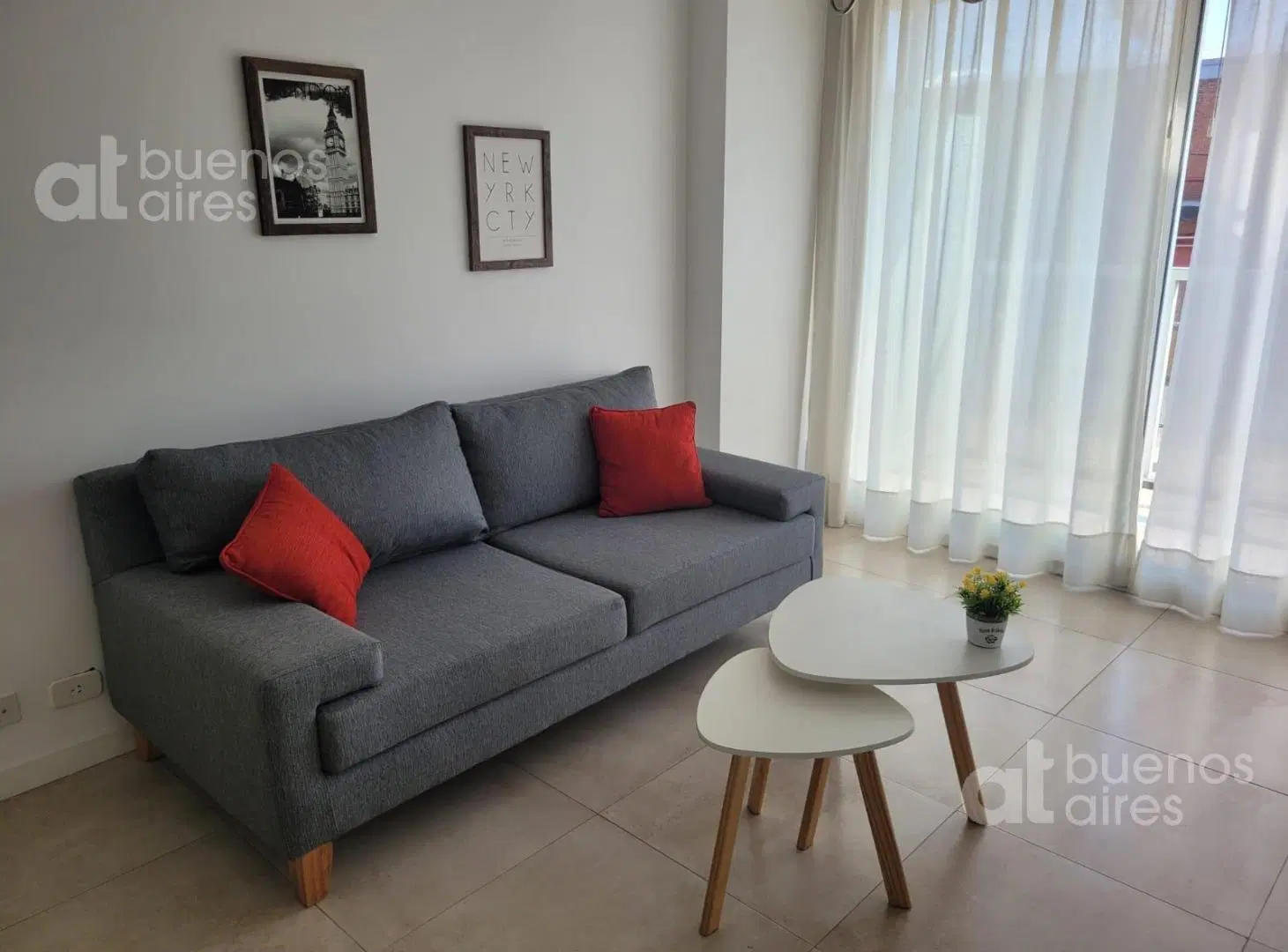 Dos ambientes en Alquiler Temporal Palermo FULL AMENITIES 2
