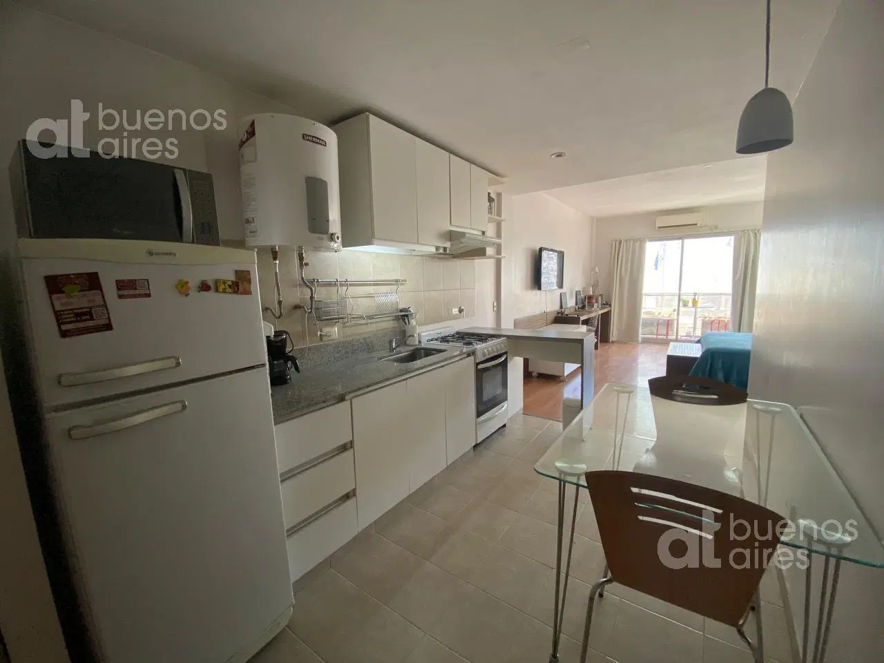 Monoambiente en Villa Crespo con Balcón y Pileta - Alquiler Temporal 3