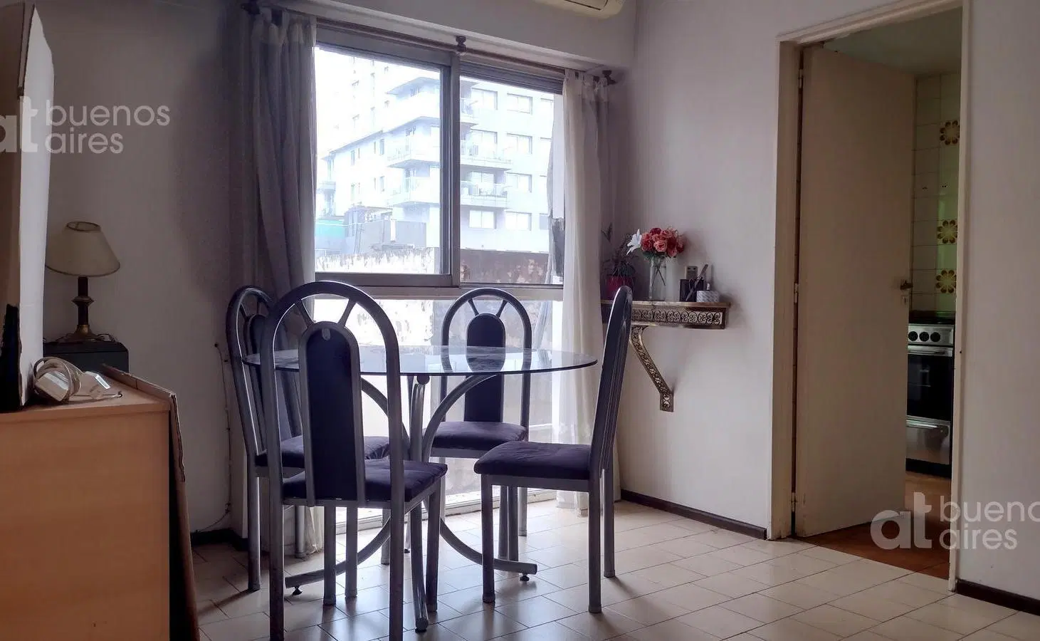 Departamento de dos ambientes en alquiler temporario en Barrio de Almagro. 1