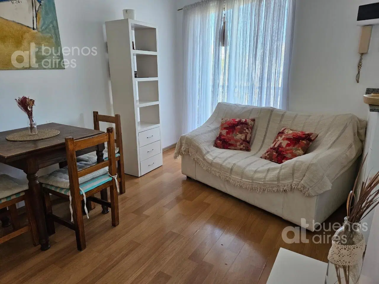 Departamento 2 ambientes con balcón en Almagro en alquiler temporario 2