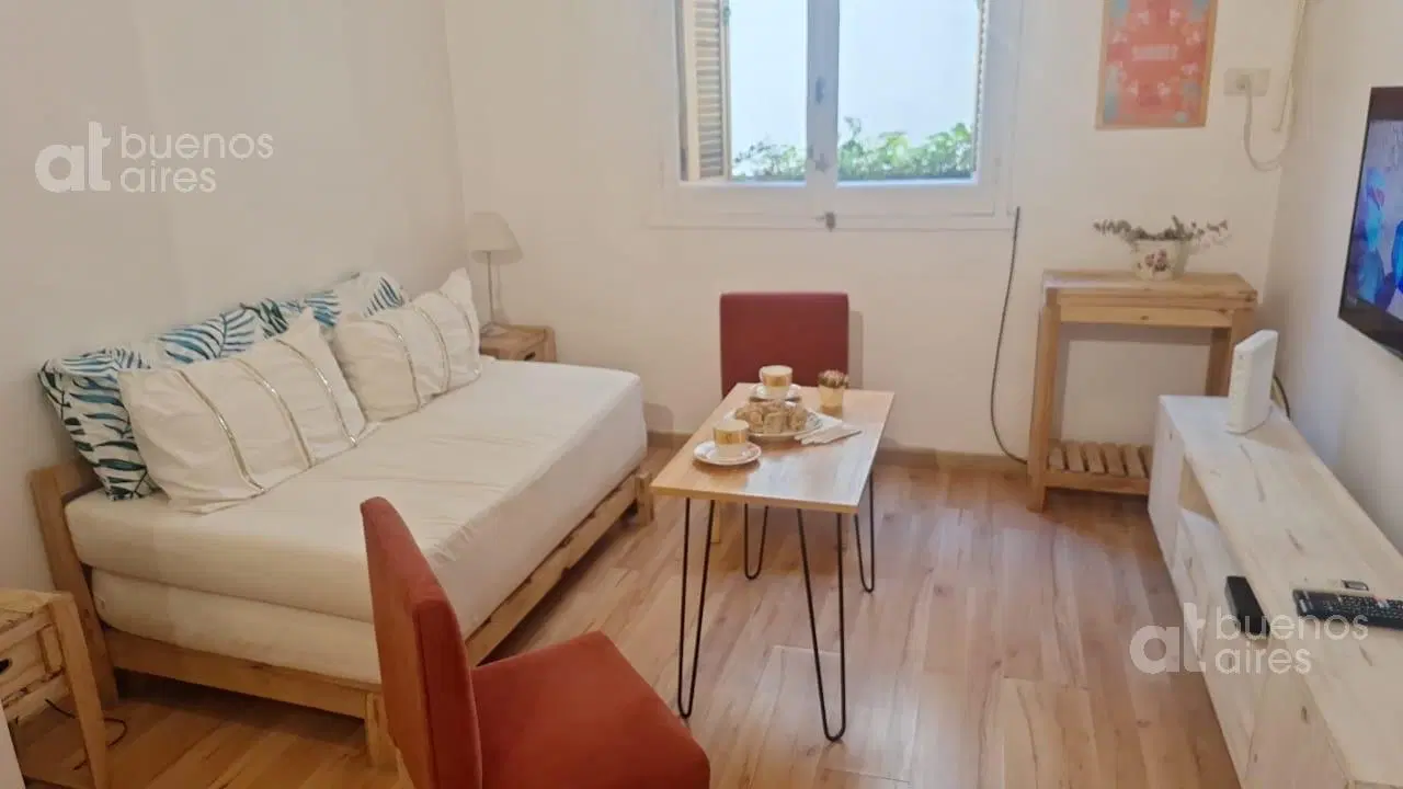 Monoambiente en alquiler temporario en Las Cañitas 1