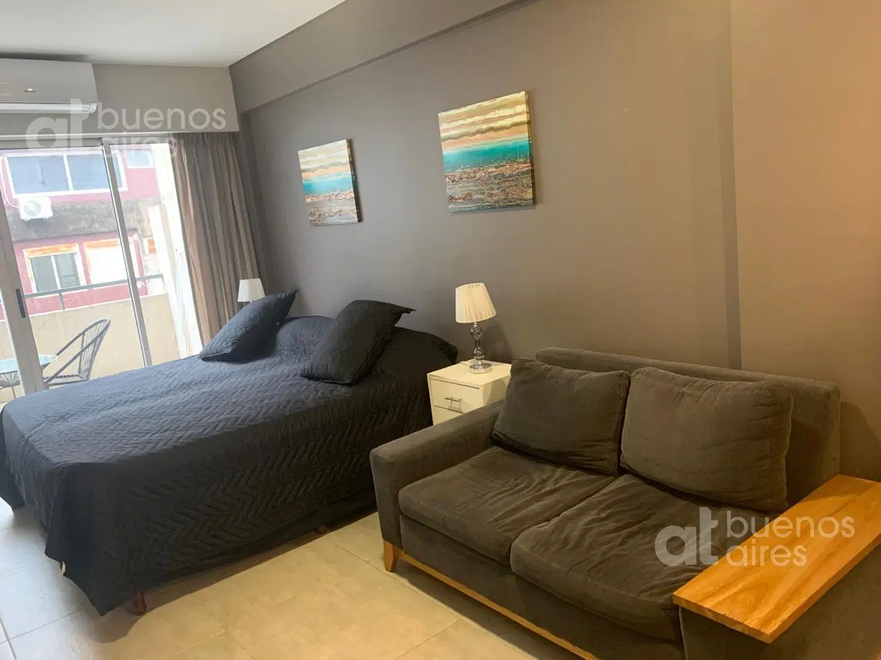 Departamento monoambiente en Barrio Norte para alquiler temporario 2