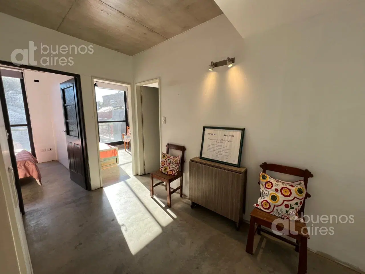 Departamento 3 ambientes con balcón y cochera en Barracas en Alquiler temporario 4