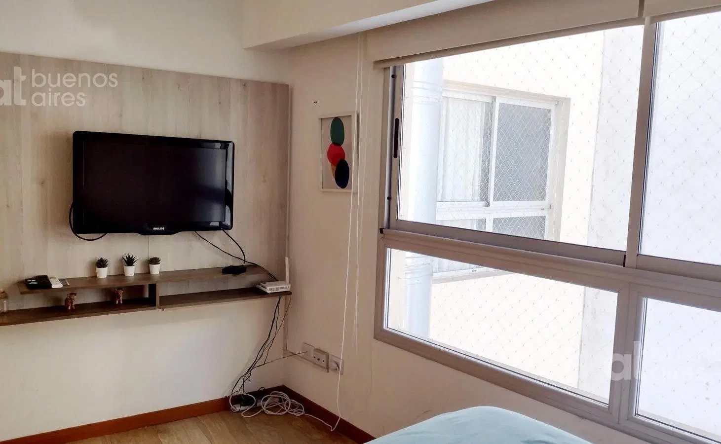Monoambiente con laundry en recoleta en alquiler temporario 5