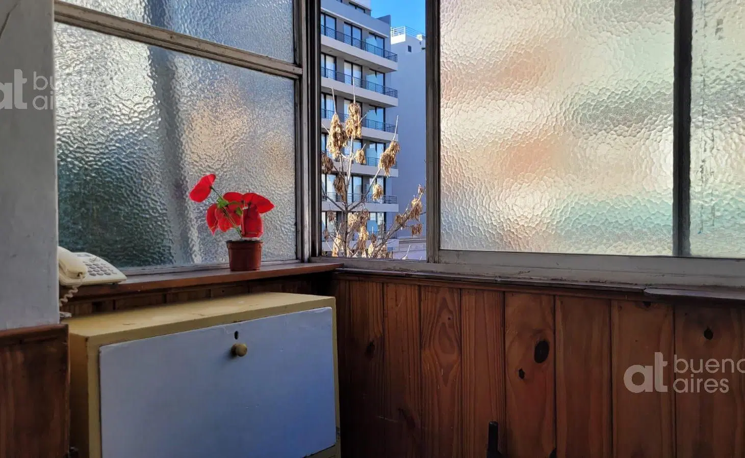 Departamento monoambiente con terraza en Balvanera en Alquiler Temporario 3