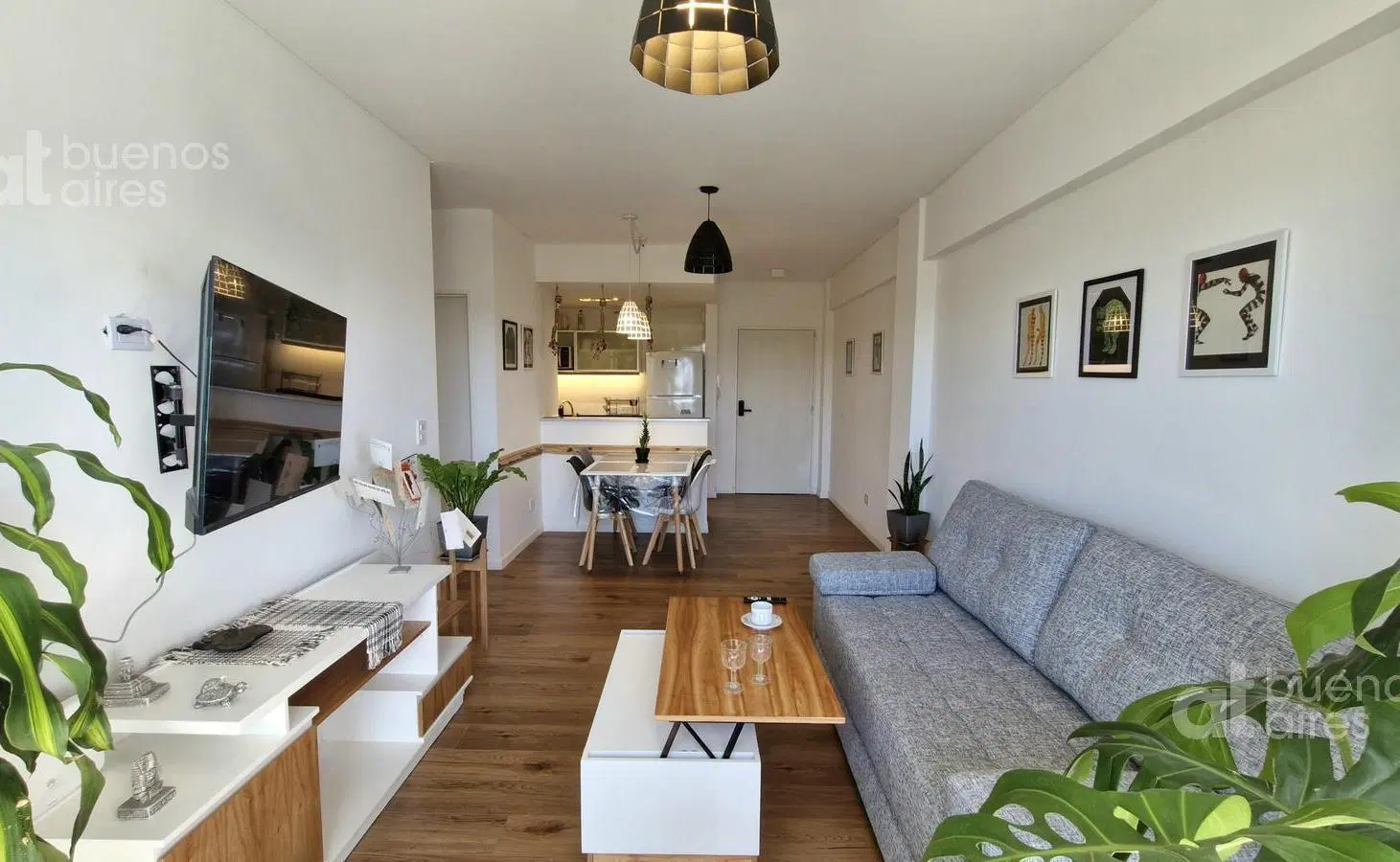 Departamento 2 ambientes con balcón en alquiler temporario en Villa Urquiza 3