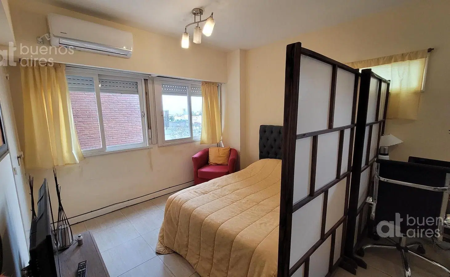 Departamento monoambiente en Recoleta con seguridad 24hs en Alquiler Temporario 2