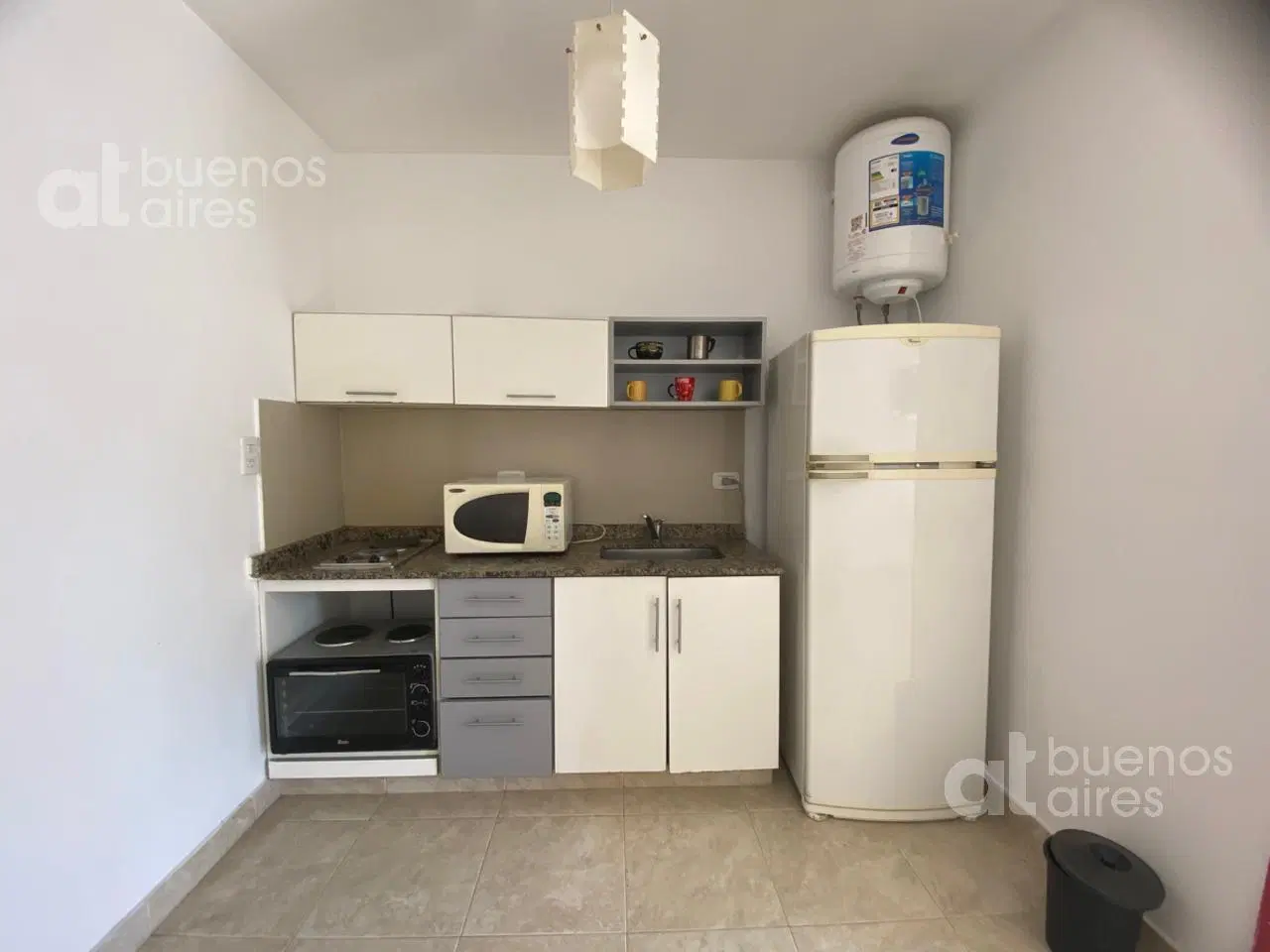 Monoambiente en Alquiler con Balcón y Pileta Palermo 2