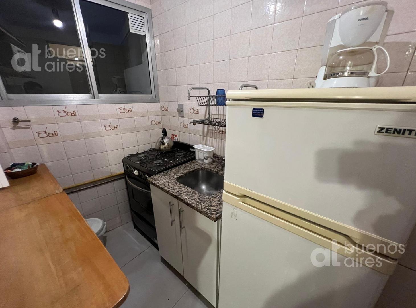 Foto de Departamento monoambiente con balcón en Recoleta en Alquiler temporario, imagen 4