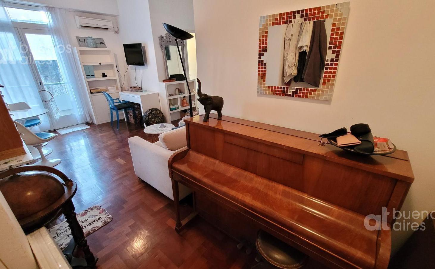 Foto de Departamento 2 ambientes con balcón en Colegiales en Alquiler temporario, imagen 3