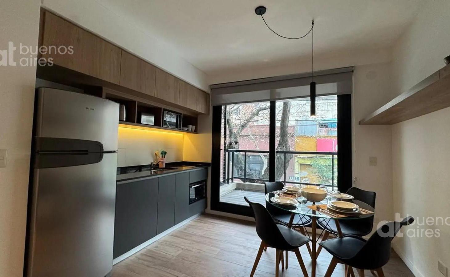 Foto de Departamento monoambiente con balcón en Palermo Hollywood alquiler, imagen 1
